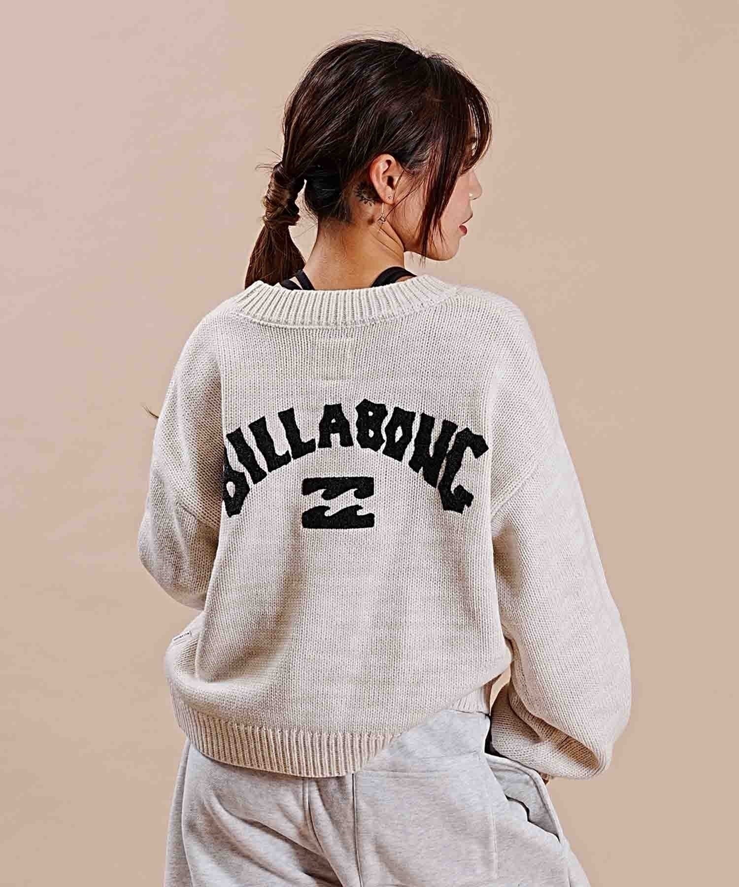 BILLABONG/ビラボン レディース カーディガン ロング Vネック BD014-622(ANW-M)