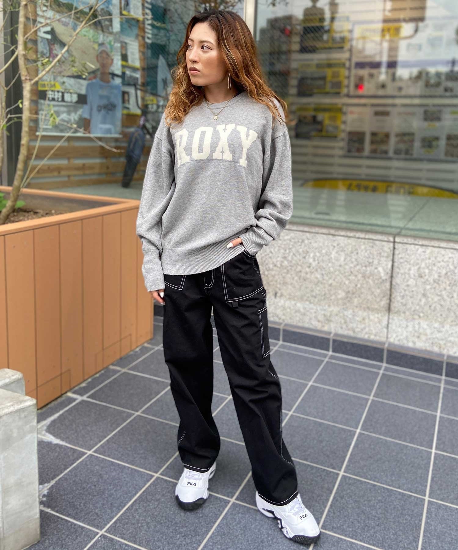 ROXY/ロキシー レディース プルオーバー ニット クルーネック RSR234627T(BLK-M)