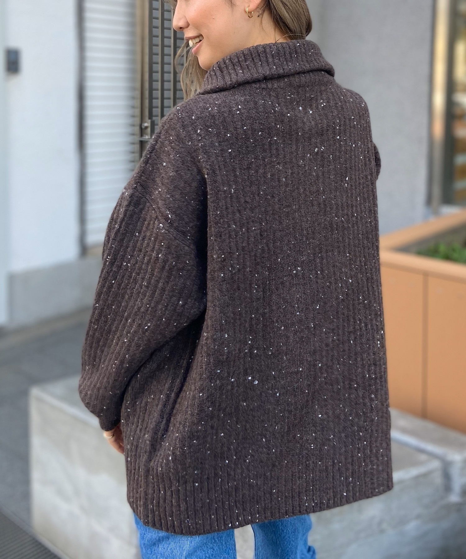 RIKKA FEMME リッカファム ZIP/HRF23FW18 レディース セーター(OFF-F)