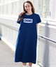 CHUMS チャムス CHUMS Logo Dress レディース ワンピース ロゴ ショートスリーブ CH18-1259(K065-M)