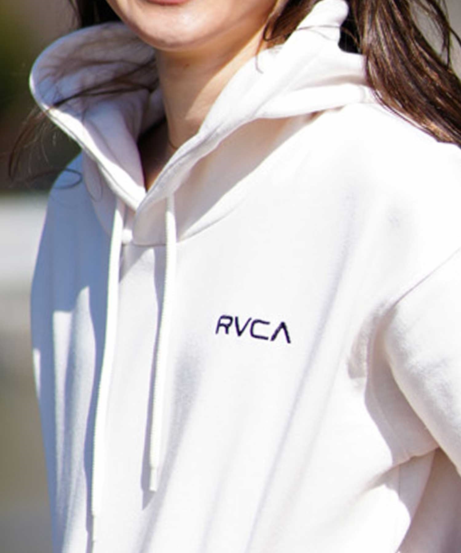 RVCA ルーカ BE043-P50 レディース パーカー ワンピース ムラサキスポーツ限定(CLO-S)