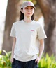 CHUMS チャムス Booby Logo T-Shirt レディース 半袖Tシャツ バックプリント LOGO CH11-2279(W001-M)