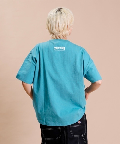 THRASHER スラッシャー THML-006 SPRIT レディース 半袖 Tシャツ KK1 D22(WTBK-FREE)