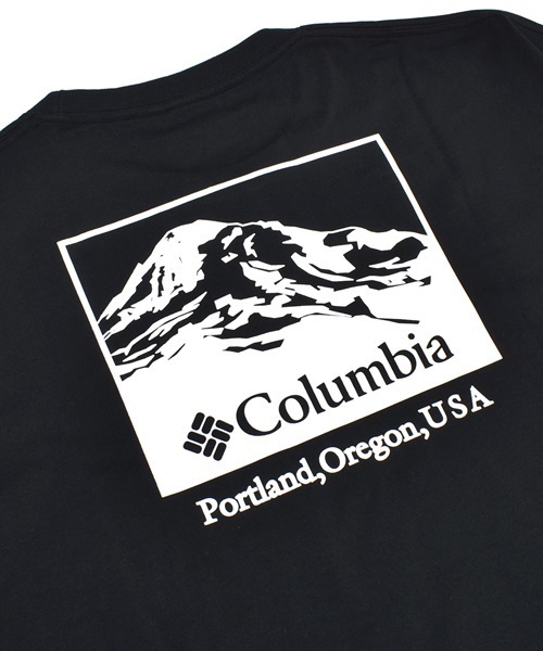 Columbia コロンビア Imperial Park Graphic SS Tee PM6871 レディース 半袖 Tシャツ KK1 D14(BKWT-S)