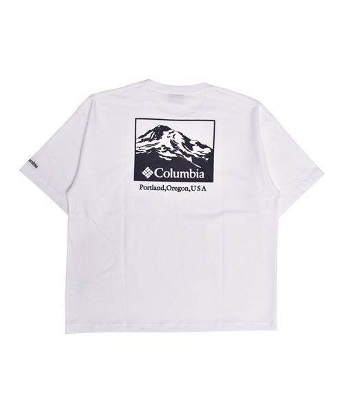 Columbia コロンビア Imperial Park Graphic SS Tee PM6871 レディース 半袖 Tシャツ KK1 D14(WTBK-S)