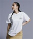 RVCA ル―カ BD043-P27 レディース トップス カットソー Tシャツ 半袖 KK E18(BKRD-S)