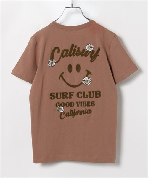 CALIFORNIA カリフォルニア 232CF2ST088 レディース トップス カットソー Tシャツ 半袖 KK1 C23(GRY-M)