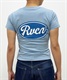 RVCA ルーカ MUDFLAPP TEE BD043-219 レディース 半袖 Tシャツ KK1 B28(SGD0-S)