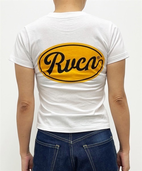 RVCA ルーカ MUDFLAPP TEE BD043-219 レディース 半袖 Tシャツ KK1 B28(SGD0-S)