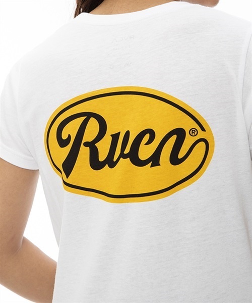 RVCA ルーカ MUDFLAPP TEE BD043-219 レディース 半袖 Tシャツ KK1 B28(SGD0-S)