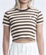 DC ディーシー 23 WS TELECO CROPPED SS LST232403 レディース 半袖 Tシャツ KX2 D25(GR-S)