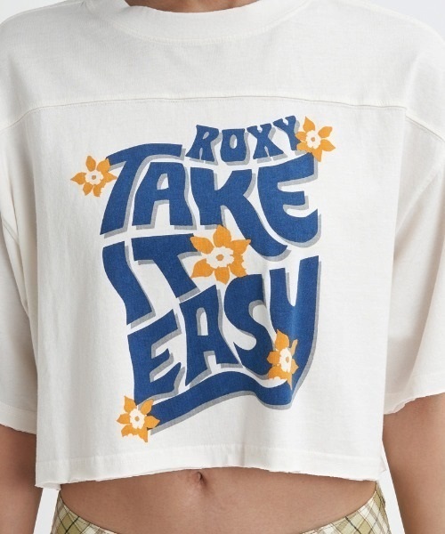 ROXY ロキシー RST232606T レディース トップス カットソー Tシャツ 半袖 KK E18(RDBL-M)