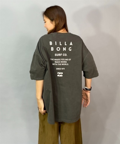 BILLABONG ビラボン BACK LOGO LOOSE TEE BD013-208 レディース 半袖 T