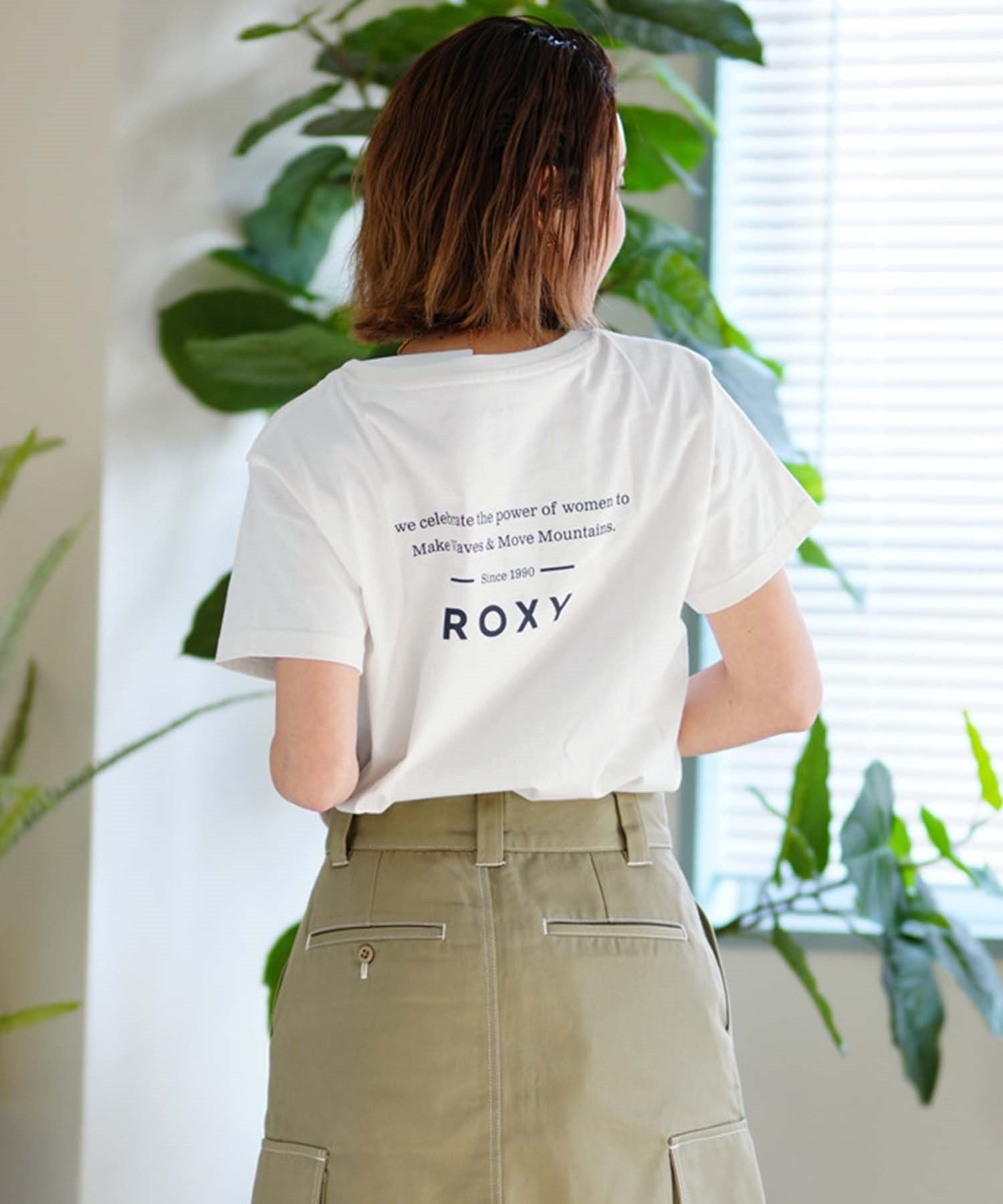 【クーポン対象】ROXY ロキシー POWER OF WOMEN Tシャツ パワーオブウーマン レディース バックプリント RST241081(OWT-M)