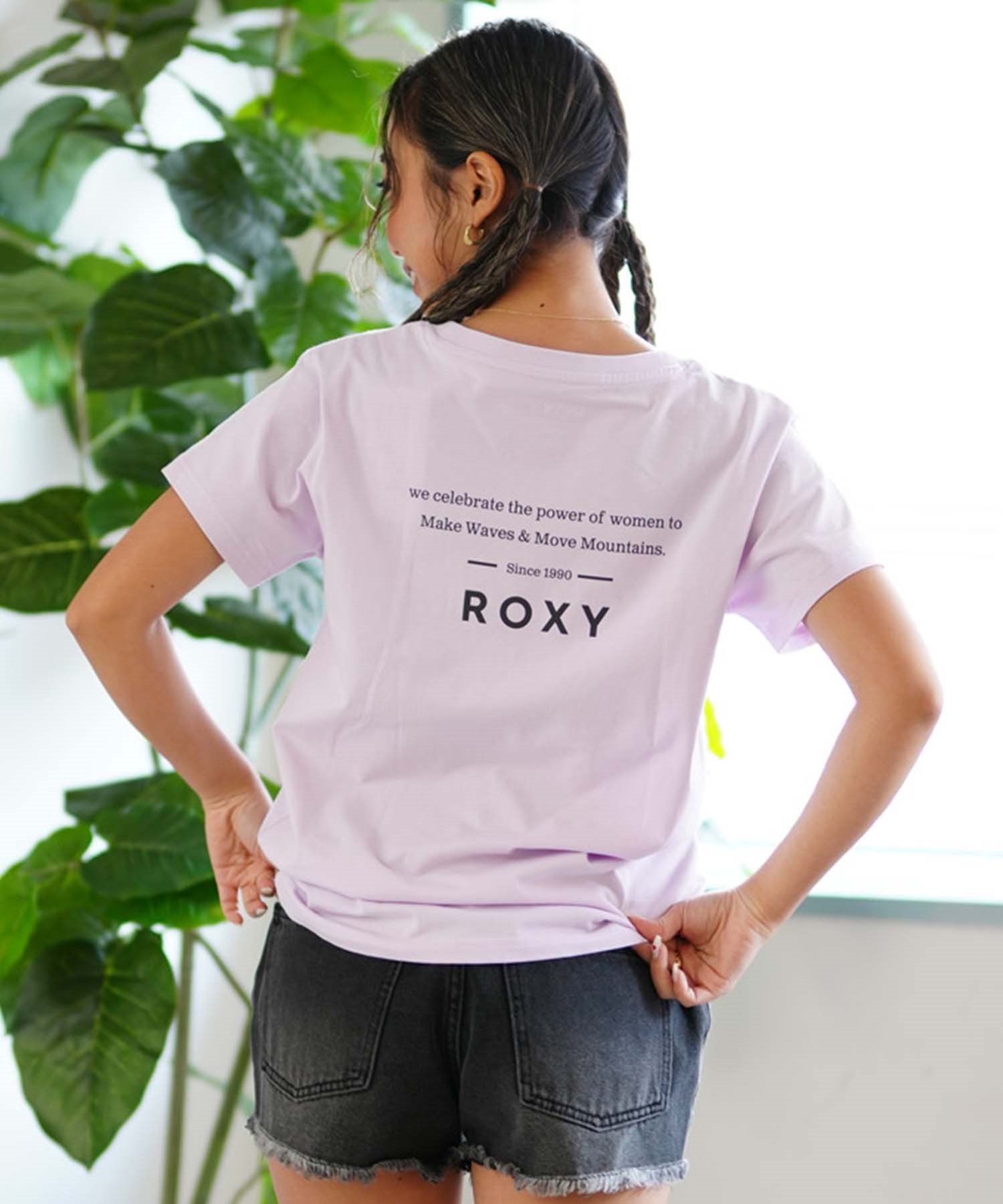 【クーポン対象】ROXY ロキシー POWER OF WOMEN Tシャツ パワーオブウーマン レディース バックプリント RST241081(OWT-M)