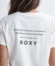 【クーポン対象】ROXY ロキシー POWER OF WOMEN Tシャツ パワーオブウーマン レディース バックプリント RST241081(NVY-M)