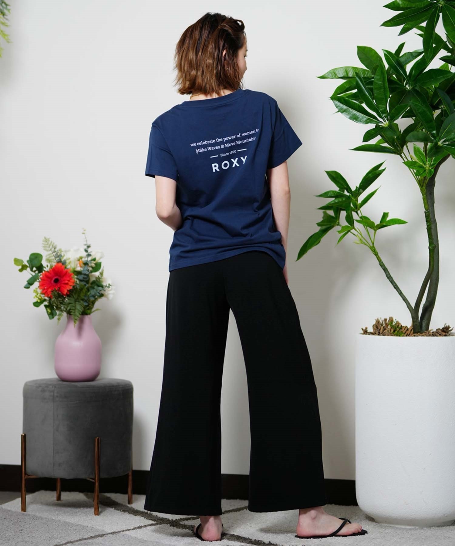 【クーポン対象】ROXY ロキシー POWER OF WOMEN Tシャツ パワーオブウーマン レディース バックプリント RST241081(LAV-M)