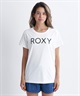 【クーポン対象】ROXY ロキシー スポーツ レディース 半袖 Tシャツ クルーネック RST241079(WHT-S)