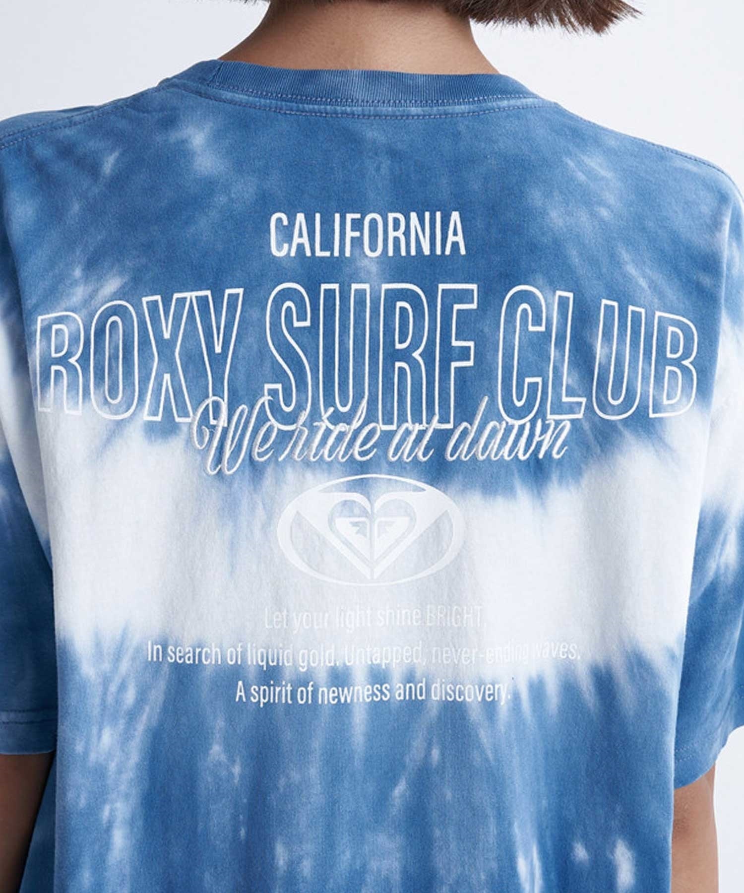 ROXY ロキシー SURF CLUB S S TEE RST241073 レディース 半袖 Tシャツ クルーネック オーバーサイズ(MUL-M)