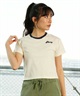 ROXY ロキシー RST241619T レディース 半袖 Tシャツ フリールフリーショートスリーブティーシャツ クルーネック(OWT-M)