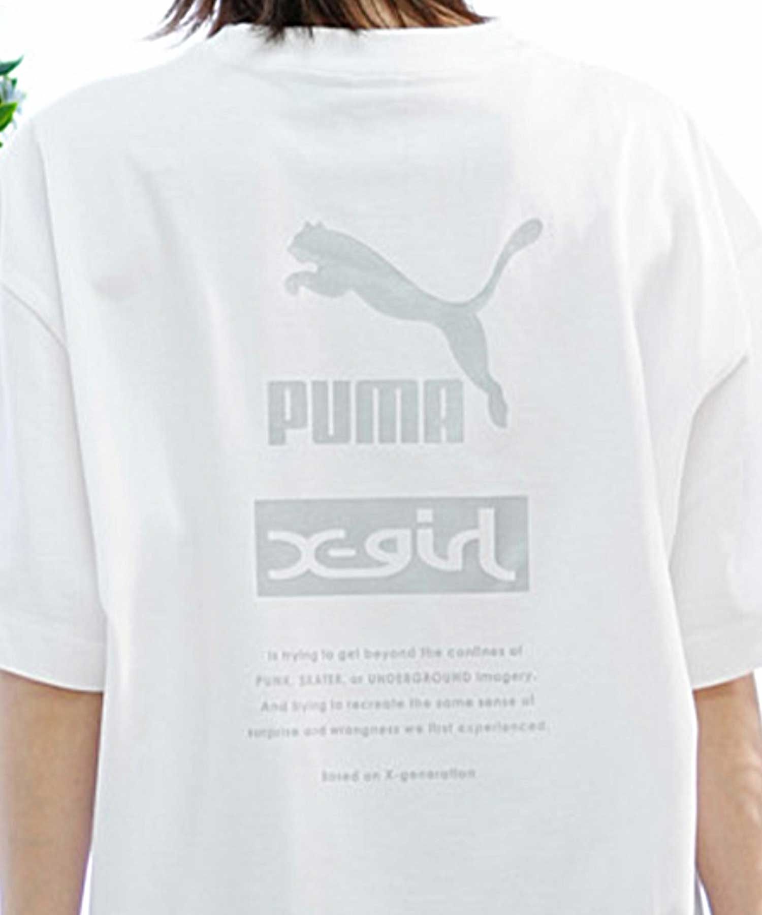 PUMA プーマ × X-GIRL エックスガール コラボ ウィメンズ オーバー