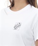 【クーポン対象】BILLABONG ビラボン SQUARE LOGO TEE レディース 半袖Tシャツ ブランドロゴ ボーイフィット BE013-201(WHT-M)