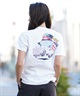 CHUMS チャムス Go Outdoor Pocket T-Shirt レディース 半袖Tシャツ ポケット バックプリント CH11-2348(W001-M)