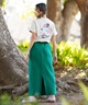 CHUMS チャムス Go Outdoor Pocket T-Shirt レディース 半袖Tシャツ ポケット バックプリント CH11-2348(W001-M)