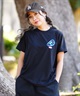 CHUMS チャムス Climbing Booby Work Out Dry T-Shirt レディース 半袖Tシャツ バックプリント CH11-2376(W001-M)