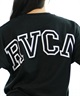 【クーポン対象】RVCA ルーカ BE043-221 レディース 半袖 Tシャツ バックプリント(BLK-S)