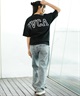 RVCA ルーカ BE043-221 レディース 半袖 Tシャツ バックプリント(BLK-S)