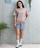 【クーポン対象】【ムラサキスポーツ限定】RVCA ルーカ レディース 半袖 Tシャツ バックプリント BE043-P21(SND-S)