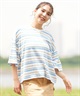 BILLABONG ビラボン レディース Tシャツ 半袖 クロップド丈 ボーダー BE01C-205(BJZ0-M)