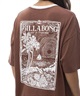 BILLABONG ビラボン レディース トリムTシャツ 半袖 バックプリント ルーズフィット BE01C-208(WHT-M)