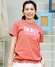 ROXY ロキシー レディース 半袖Tシャツ ブランドロゴ クルーネック RST242032(HER-M)