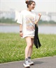 BILLABONG ビラボン 半袖 Tシャツ レディース フロントプリント BE01C-217 ムラサキスポーツ限定(SCS-M)