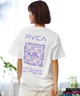 RVCA ルーカ バックプリントTシャツ レディース 半袖 Tシャツ オーバーサイズ BE04C-P21(WPP-S)