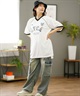 RVCA ルーカ ゲームシャツ レディース 半袖 Tシャツ BE04C-P23(WHT-S)