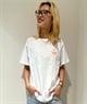 ALOHA PEOPLE アロハピープル 半袖 Tシャツ レディース バックプリント サークル MOAP24SL006(WH/BL-M)