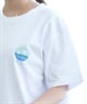 ALOHA PEOPLE アロハピープル 半袖 Tシャツ レディース バックプリント サークル MOAP24SL006(WH/BL-M)