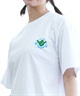 ALOHA PEOPLE アロハピープル 半袖 Tシャツ レディース バックプリント MOAP24SL007(WH/RD-M)