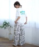 ALOHA PEOPLE アロハピープル 半袖 Tシャツ レディース バックプリント MOAP24SL007(WH/RD-M)