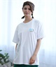 ALOHA PEOPLE アロハピープル 半袖 Tシャツ レディース バックプリント MOAP24SL009(WHITE-M)