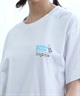 ALOHA PEOPLE アロハピープル 半袖 Tシャツ レディース バックプリント MOAP24SL009(WHITE-M)