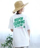 ALOHA PEOPLE/アロハピープル 半袖Tシャツ MOAP24SL011(WH/BL-M)