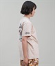 HULALANI フララニ レディース Tシャツ 半袖 バックプリント リラックスフィット 243HU2ST280(WHT-M)