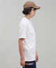 HULALANI フララニ レディース Tシャツ 半袖 バックプリント リラックスフィット 243HU2ST292(WHT-M)