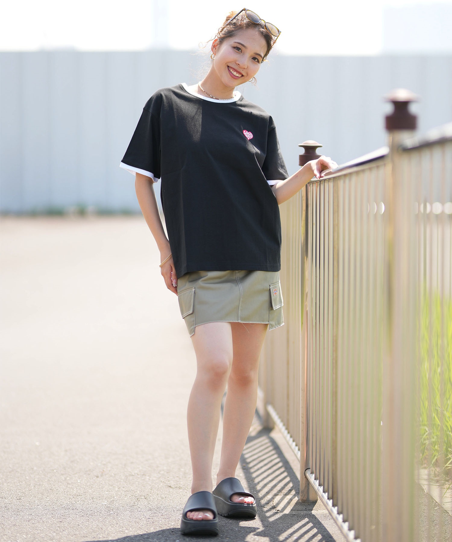 LOVE BOAT ラブボート レディース 半袖 Tシャツ DESI LB-ST07(IV-M)