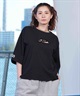 LOVE BOAT ラブボート レディース 半袖 Tシャツ カットアウト CROP LB-ST08(WH-M)