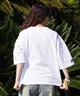 LOVE BOAT ラブボート レディース 半袖 Tシャツ カットアウト CROP LB-ST08(WH-M)